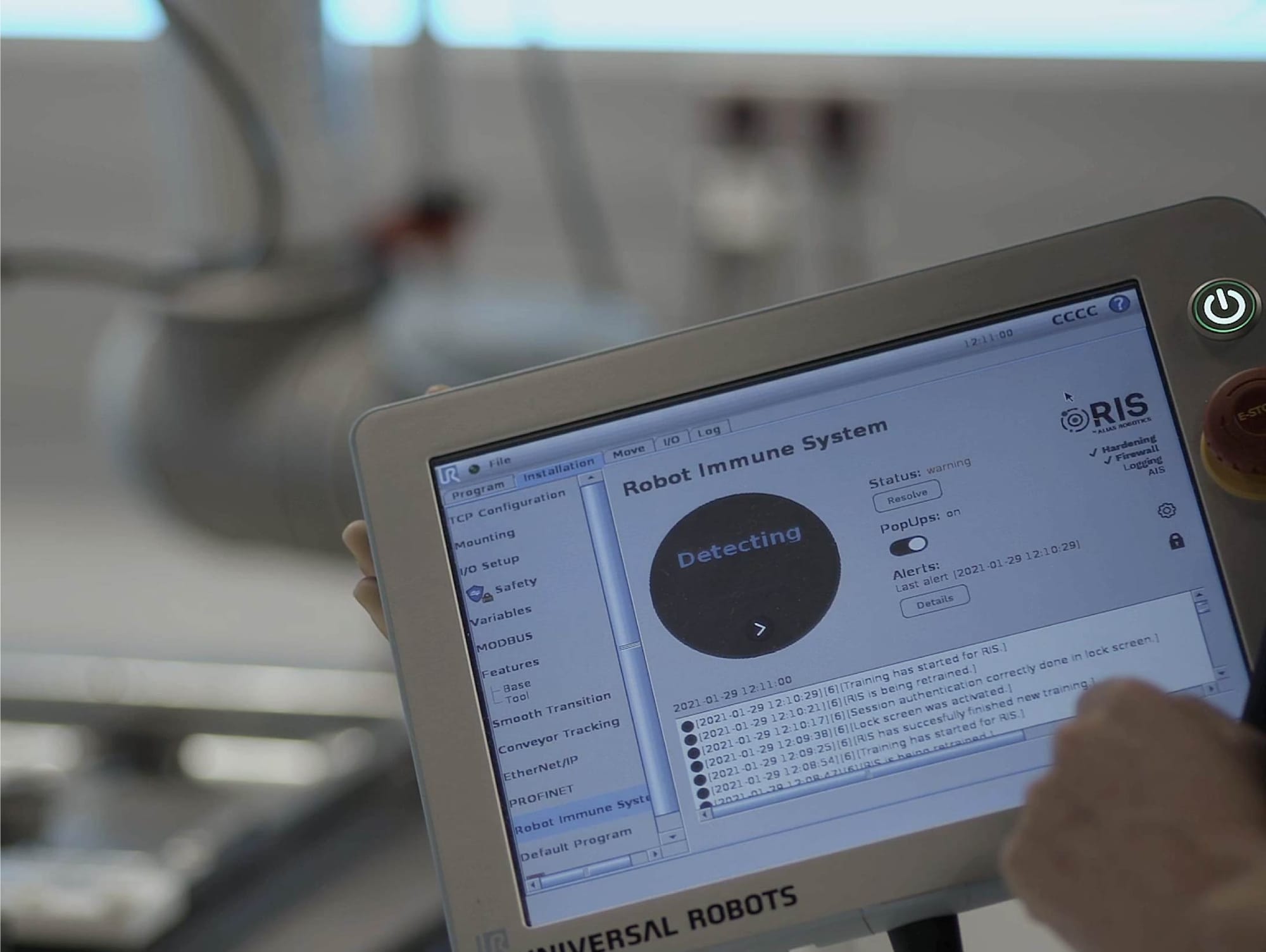 Vicomtech cybersecurity robots 4