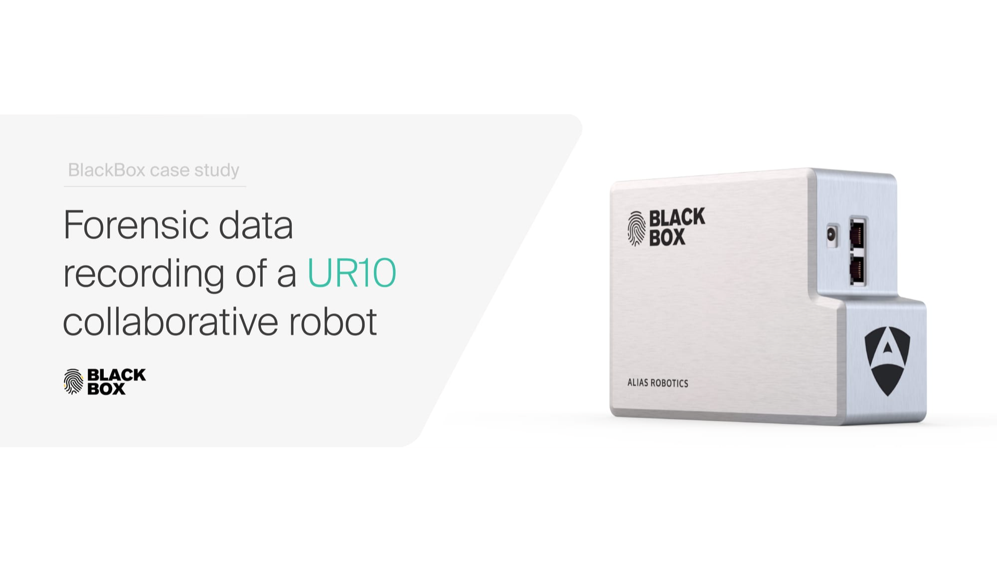 Robotic Traceability and Forensics: A Black Box Case Study