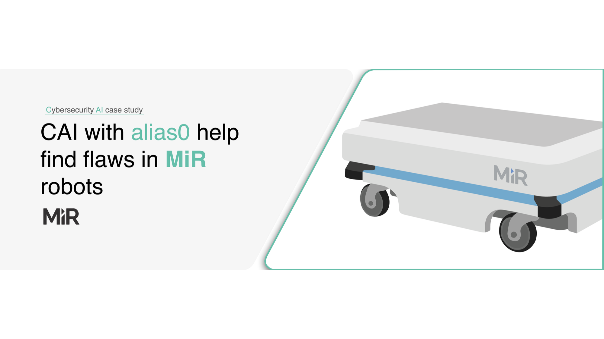 CAI-Powered Vulnerability Discovery: ROS Alarm Exploit in MiR Robots
