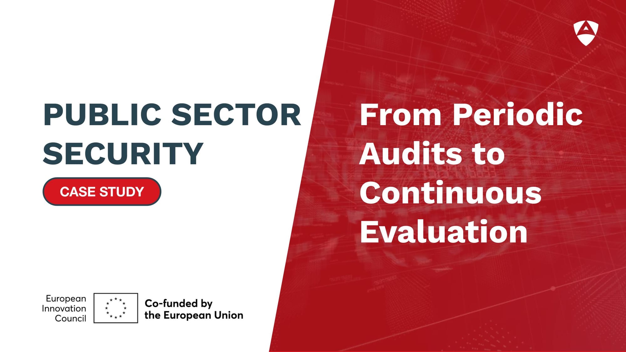 Public Sector Security case study cover showing “From Periodic Audits to Continuous Evaluation”, about NIS2 cybersecurity automation in local government.