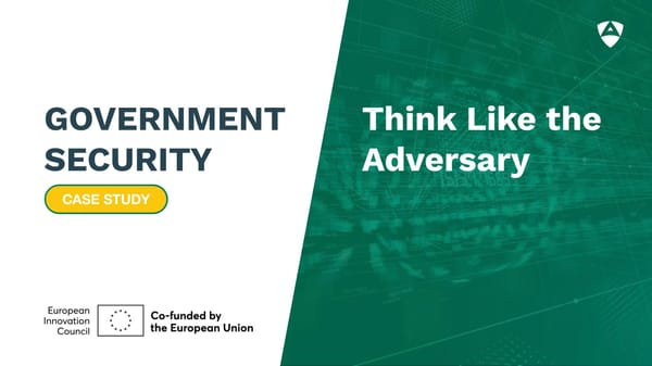 Think Like the Adversary