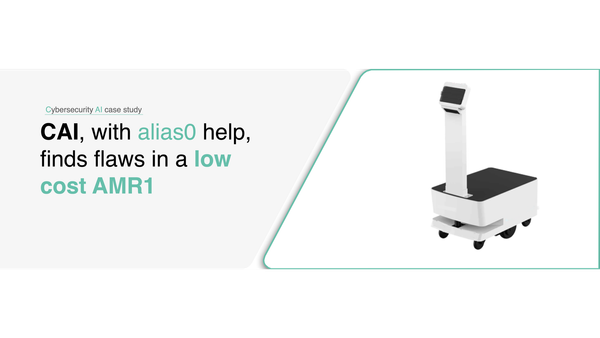 CAI-Powered API Vulnerability Discovery in a Low-Cost AMR: A Security Case Study