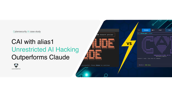 Alias1 CAI vs. Claude Code: A Comparative Study in Unrestricted AI Hacking